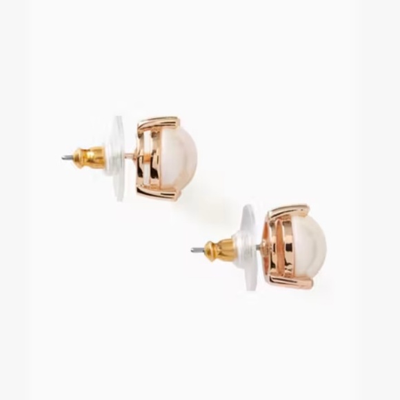 Kate Spade • Rise and Shine Pearl Earrings with Cubic Zirconia - Picture 3 of 4